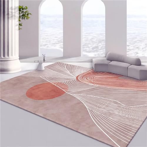 Tapis de chambre simple art doux lavable 80x150cm