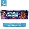 Little Debbie Star Crunch Cosmic Cookies, 96 Individually Wrapped Cookies (8 boxes)