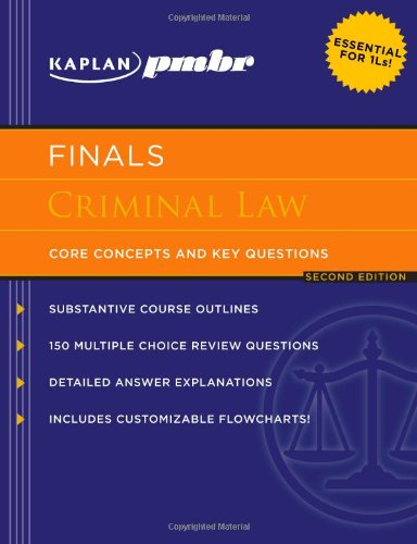 Kaplan pmbr Finals Criminal Law: Core Concepts and Key Questions
