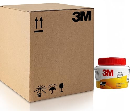 Image of 3M Finesse-It Marine Paste Compound, Remove Minor Scratch Marks, Adds more Gloss (200g, White, Pack of 24)