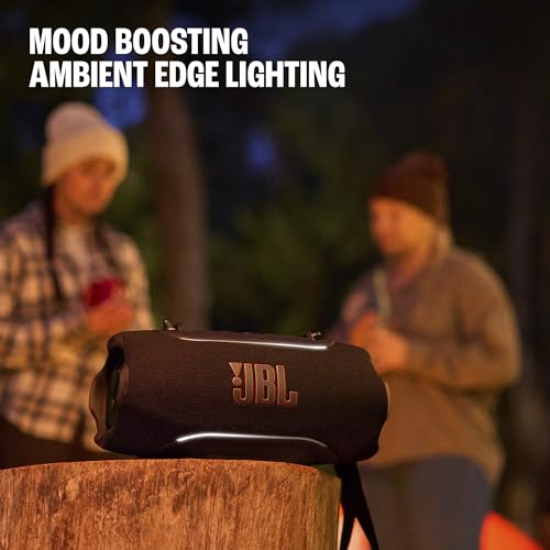 Image of JBL Xtreme 5 - Portable Waterproof Speaker - Squad | Legendary JBL sound that hits harder with AI Sound Boost, Up to 28 hours of playtime, Shoulder strap with floating hooks
