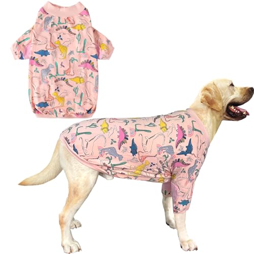 Dog-T-Shirts-Colorful-Dinosaur-Pattern-Dog-Clothes-for-Large-Medium-Small-Dogs-Breathable-Stretchy-Cotton-Clothes-Dog-PajamasLargeColorful-Dinosaur - Cucciolini Doodles   Dog-T-Shirts-Colorful-Dinosaur-Pattern-Dog-Clothes-for-Large-Medium-Small-Dogs-Breathable-Stretchy-Cotton-Clothes-Dog-PajamasLargeColorful-Dinosaur