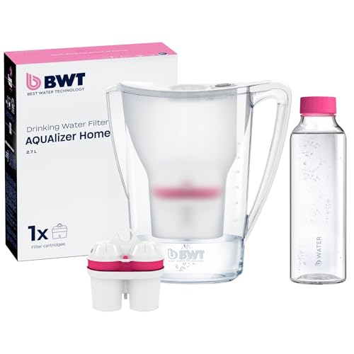 Filtration optimale avec la carafe BWT AQUALIZER Home 2.7 l blanc