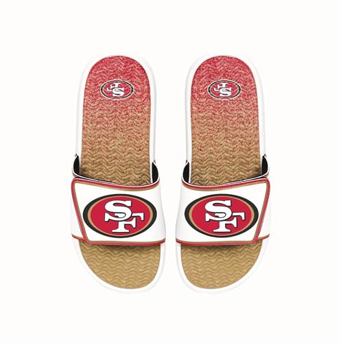 FOCO San Francisco 49ers NFL Primary Logo Gradient Gel Slide - L