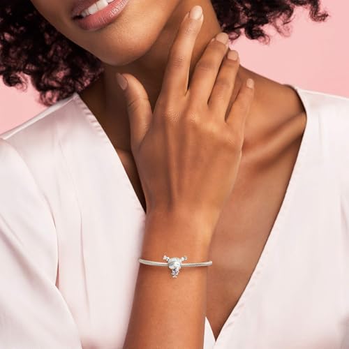 PANDORA Jewelry Little Girl Sterling Silver Charm, No Box3