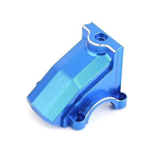 Cubierta diferencial delantera/trasera de aleación Cubierta de caja de cambios Carcasa diferencial 7780 para X-MAXX 8S 77086-4 XRT 8S 78086-4 piezas de actualización (azul oscuro)