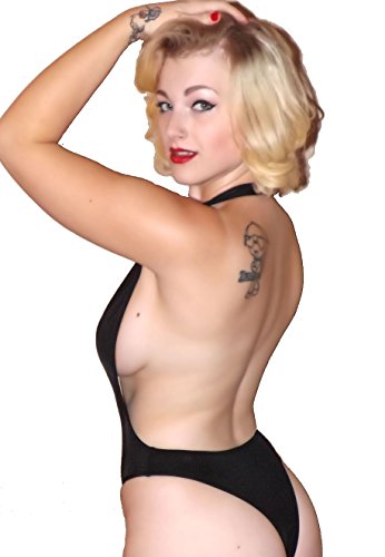 Nyteez Women's Swimsuit Skimpy One Piece Monokini Bathing Suit Suspender Bikini2