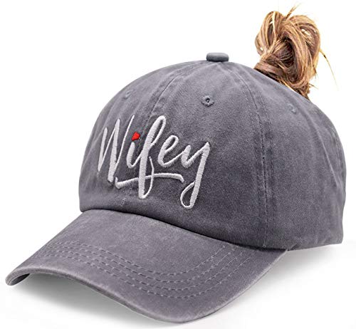 Gorra de béisbol para mujer gris que soluciona los días de sol con comodidad