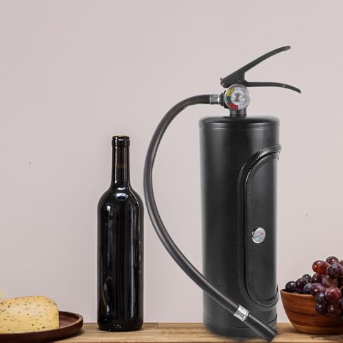 Design Créatif et Chic pour cette Boîte à Vin Extincteur Haute Finition - 6