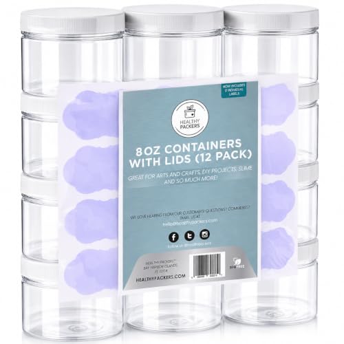 Healthy Packers Slime Storage Jars