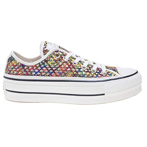 Converse Women's CTAS Print Platform Lift Low Top Sneaker3