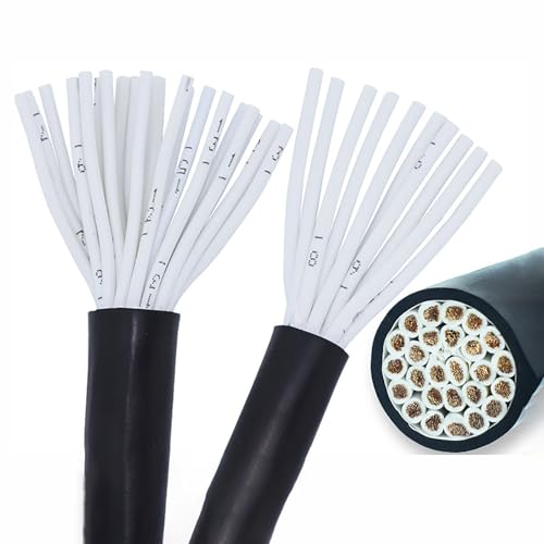 Câble cuivre sans oxygène RVV 30G0.75 haute résistance pour liaisons électroniques