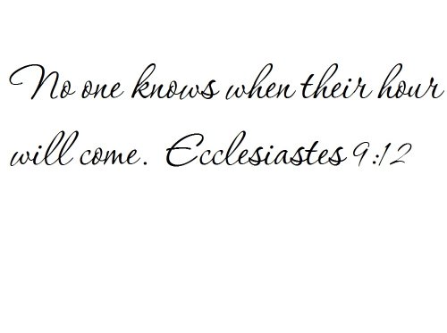 Tapestry Of Truth - Ecclesiastes 9:12 - TOT1614 - Wall