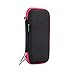 iDream365 Fountain Pen Case Holder,Hard Protective Carrying Case/Bag/Pouch/Holder for Executive Fountain Pens,Ballpoint Pens-Black/Pink