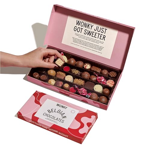 Wonky Chocolate - Belgian Pralines thatUltra-Premium Ethically Sourced - Made of Rescued Surplus Pods from Artisan Chocolatiers to the Biggest Brands in the World.