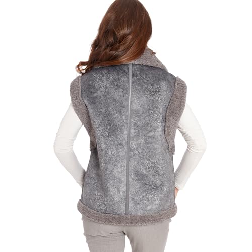 Frye womens Zip Front Faux Suede Vest4