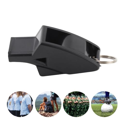 Silbato de árbitro plástico con cordón y caja miniatura 3