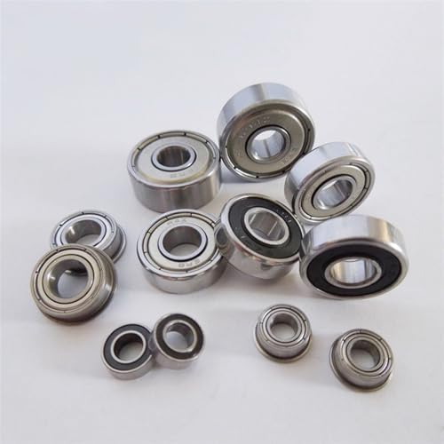 Rodamientos 608 de bolas de ranura profunda en miniatura de 8x22x7 mm pack de 10 unidades 2