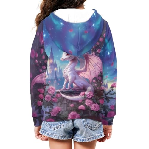 Girls Hoodies 6-16T Long Sleeve Zip Up Hoodies Sweatshirts Aesthetic Kids Athletic Jackets2