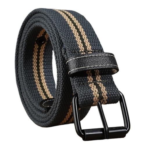 Extended canvas belt, suitable for men's and women's casual workwear,and jeans for students and young2