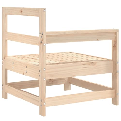 Bois de pin massif pour ce canapé de extérieur Tidyard canapés d'angle - 7