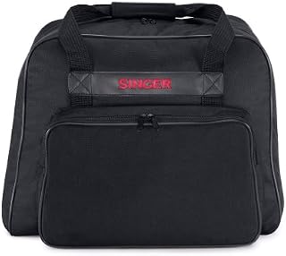 SINGER | Black Universal Canvas Machine Tote, Easy to Store, Fits SINGER Sewing