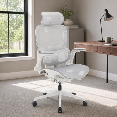 Image of SIHOO B300 PRO Comfy Ergonomic Office Chair Without FOOTREST, White
