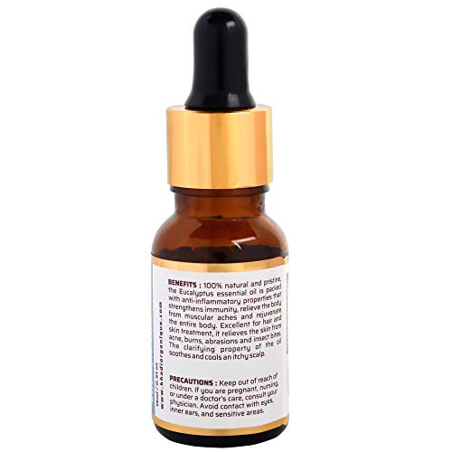 Image of KHADI ORGANIQUE Eucalyptus Essential Oil-, 15 ml