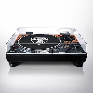 Technics SL-1200M7PED, Giradischi a Trazione Diretta Edizione Lamborghini, Motore Coreless, Lettore di Vinile a 3 Velocità, Illuminatore Stilo, Arancione