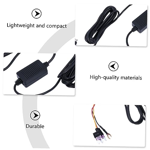 Cable para tablero de coche Vaguelly alimentación DVR kit de instalación limpia para salpicadero 7