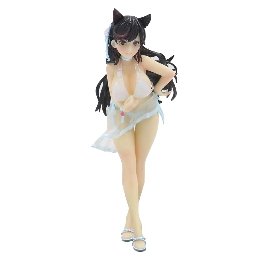 Zhongkaihua Azur Lane IJN Atago Figura – 18 cm IJN Atago traje de baño figura anime PVC estatua decoración de escritorio para el hogar regalo de cumpleaños