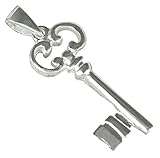 Wunderschöner Schlüssel, Ketten Anhänger aus 925 Sterling