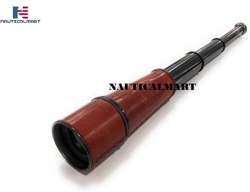 Brass Pirated Telescope 18" Royal Navy Handheld Pullout Vintage Gifts, Birthday Gift