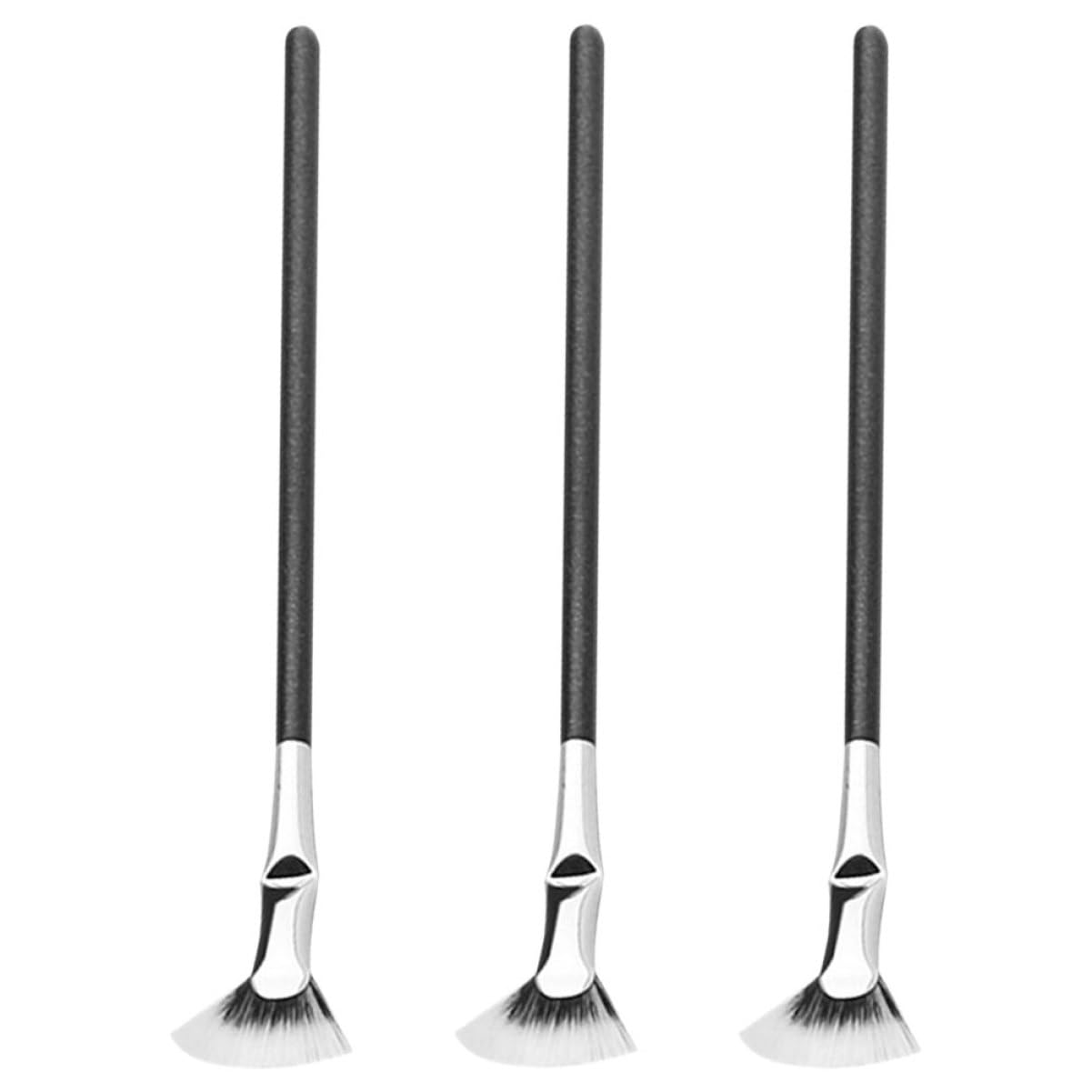 Beatifufu 3pcs Eyelash Brush Set Precision Mascara Applicator for False Lashes for Estheticians Soft Bristles for Volume