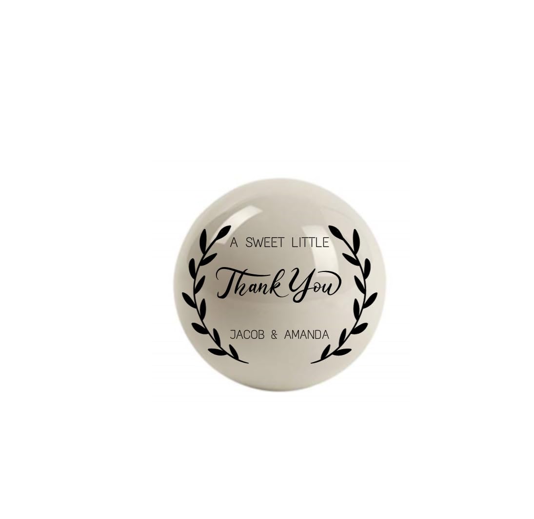 Personalized Pool Cue Ball, 52mm or 57mm, Custom Text or Logo, Family Name Cue Ball, Engraved, Best Valentine's Day Sports Gift