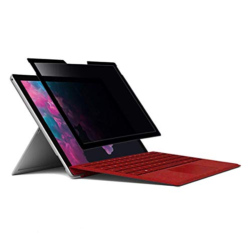 Microsoft Surface Pro Screen Protector Privacy, Compatible with Surface Pro 7/6/5/4, Anti Fingerprint Removable Filter, Anti Blue Light, No Bubbles Easy Installation, Not Glass