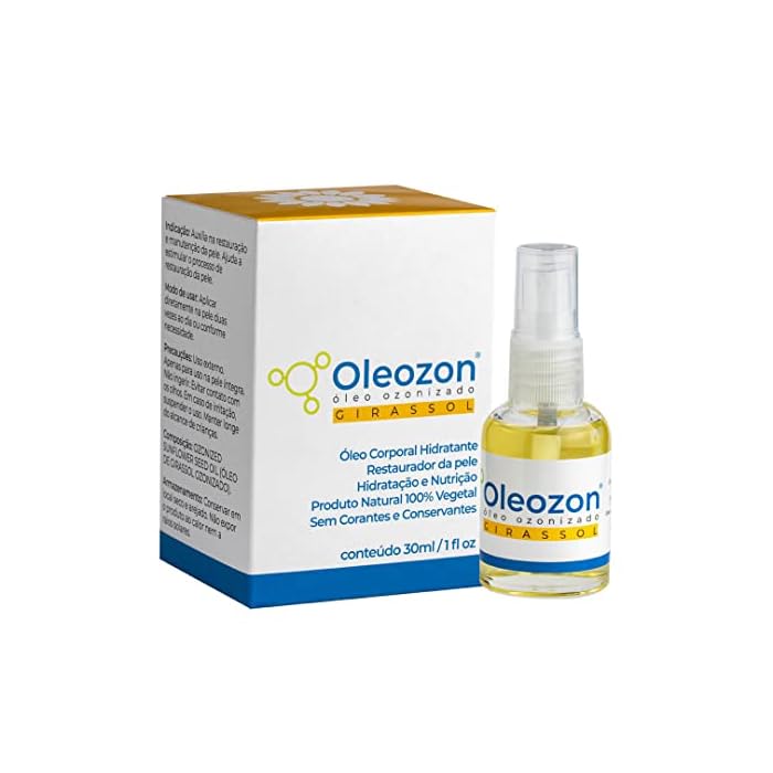 Óleo de Girassol Ozonizado Oleozon 30ml