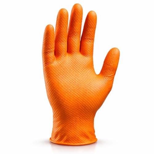 MEGAGRIP gants Nitile,extra forts + DE 8 Grammes, 2x plus épais, ...
