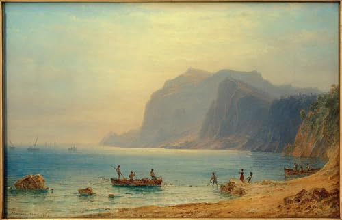 Peinture moderne Morning Star Carl Morgenstern affiche décoration salon chic