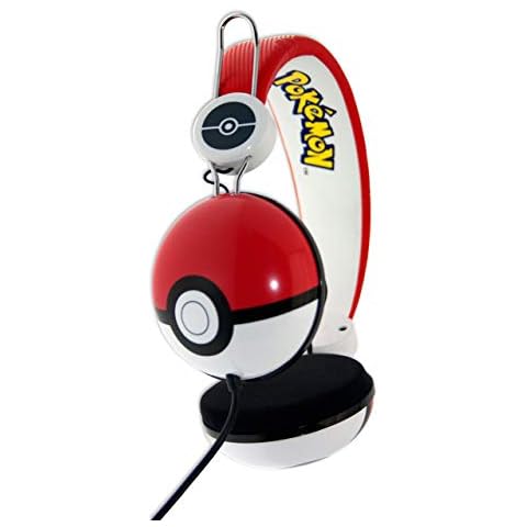 OTL Technologies Wired Pokemon Headphones - Poke Ball Design Ages 8 Upward Cover