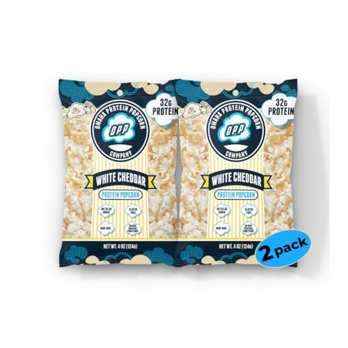 Omaha Protein Popcorn White Cheddar