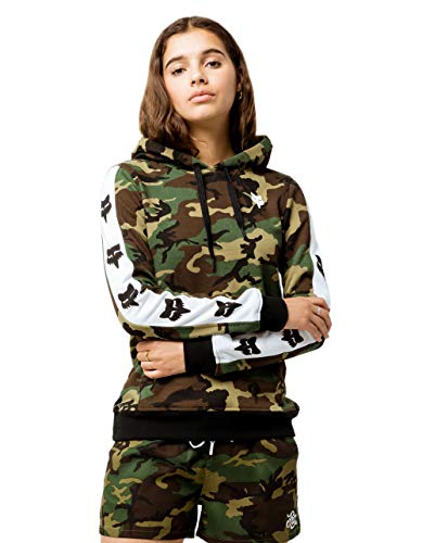 Preisvergleich Produktbild Fox Junior, Damen, Kapuzenpulli, Team CAMO Pullover Hoody, Camouflage, Large