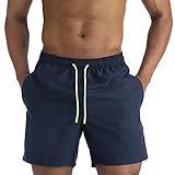 Kfnire Badeshorts Herren Badehose Wasserabweisend Schwimmhose Männer, Schnell Trocknend Herren Boardshorts mit Meshfutter und Taschen Surfen Strandhose Wassersport Kurze Hose Badeshorts für Herren