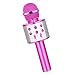 Bluetooth Microfono Karaoke giocattolo Mic senza fili dell'altoparlante portatile Blue Rose Red per Ragazzi Bambina Bambino Regalo di compleanno