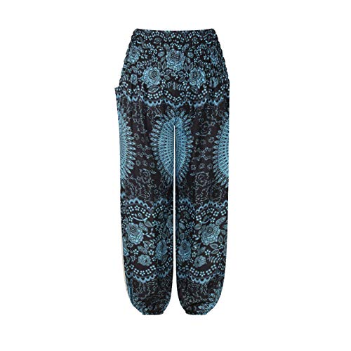 Image of Unisex Little Kids Yoga Trousers Bohemian Beach Pants Baggy Harem Activewear for Boys and Girls Age 3-10
