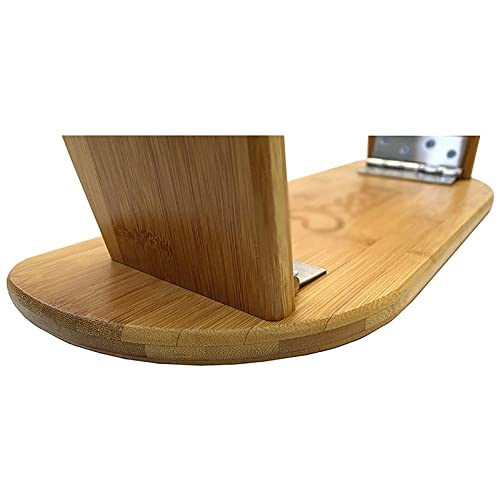 Samnuerly Foldable Meditation Bench Made From Organic Bamboo, Stable Prayer Bench With Carrying Bag, Contemporary Prayer Stool, Yoga Stool, Kneeling Meditation Bench - Image 6