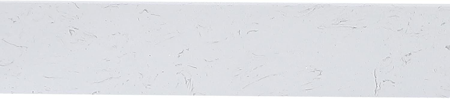 48" Backsplash, Traditional Style, Calacatta White