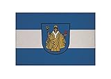U24 Aufnäher Bad Salzungen Fahne Flagge Aufbügler Patch 9 x 6 cm