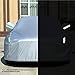 Tecoom Car Cover Waterproof All Weather for Automobiles, Light Shell Waterproof UV-Proof Windproof Design Car Cover with Zipper Storage and Lock for All Weather Indoor Outdoor Fit 191-200 Inches Sedan