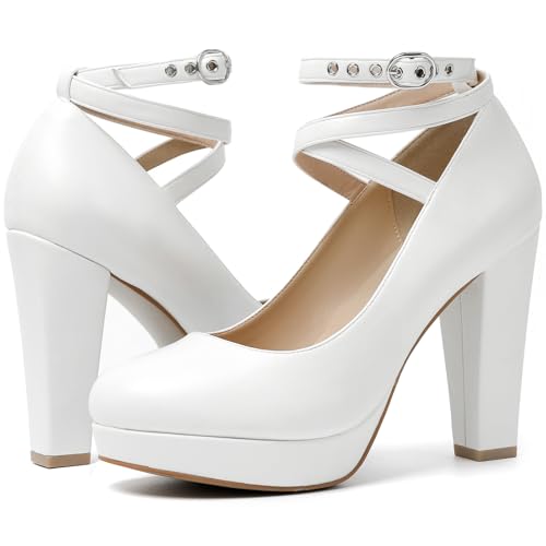 Image of Mostrin Fashion Vintage Womens Small Bowtie Platform Pumps Ladies Sexy High Heeled Shoes